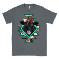Charcoal Heather black angus cowhide aztec Classic Tee - JahusDesignShop