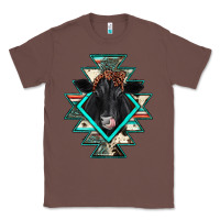 Chestnut black angus cowhide aztec Classic Tee - JahusDesignShop