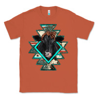 Copper black angus cowhide aztec Classic Tee - JahusDesignShop