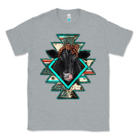 Heather Grey black angus cowhide aztec Classic Tee - JahusDesignShop