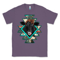 Lavender black angus cowhide aztec Classic Tee - JahusDesignShop