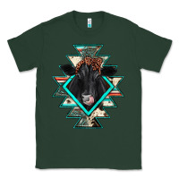 Sports Green black angus cowhide aztec Classic Tee - JahusDesignShop