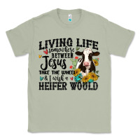 Matcha living life somewhere between jesus take the wheel Classic Tee - MaliasSmallBusiness