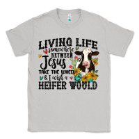 Moon Dust living life somewhere between jesus take the wheel Classic Tee - MaliasSmallBusiness