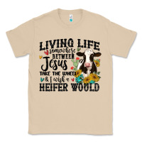 Mushroom living life somewhere between jesus take the wheel Classic Tee - MaliasSmallBusiness