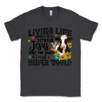 Smoke living life somewhere between jesus take the wheel Classic Tee - MaliasSmallBusiness