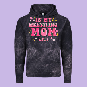 In My Wrestling Mom Era Vintage Hoodie Designed By Maliassmallbusiness