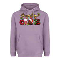 Grandma Claus With Christmas Gift Sock Mother's Heavyweight Hoodie | Teevron