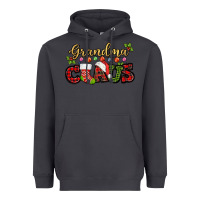 Smoke Grandma claus with christmas gift sock mother's Heavyweight Hoodie - HowdyJamesFarm