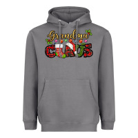 Storm Grandma claus with christmas gift sock mother's Heavyweight Hoodie - HowdyJamesFarm