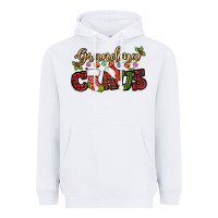 White Grandma claus with christmas gift sock mother's Heavyweight Hoodie - HowdyJamesFarm
