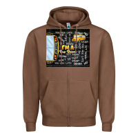 Chestnut i'm a bus driver school bus black Zipper Hoodie - TumblerDesignByShophia