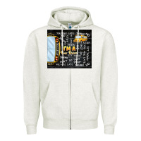 Oatmeal Heather i'm a bus driver school bus black Zipper Hoodie - TumblerDesignByShophia