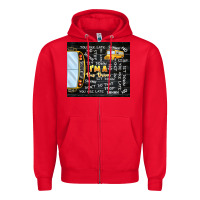 Red i'm a bus driver school bus black Zipper Hoodie - TumblerDesignByShophia