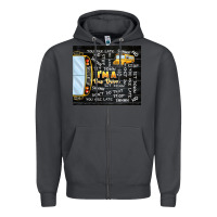 Smoke i'm a bus driver school bus black Zipper Hoodie - TumblerDesignByShophia