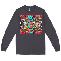 Smoke mama cowhide  sunflowers Long Sleeve Tee - LillyAllenDesigns