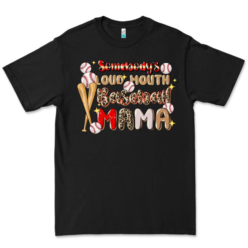 Somebody's Loud Mouth Baseball Premium Tee by JahusDesignShop | Teevron