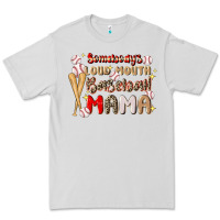 Dove Grey somebody's loud mouth baseball Premium Tee - JahusDesignShop