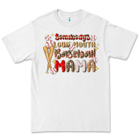 White somebody's loud mouth baseball Premium Tee - JahusDesignShop