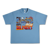 Pebble Blue my students are on point Urban Heavy Tee - NancyCooperArtShop