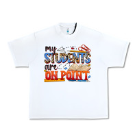 White my students are on point Urban Heavy Tee - NancyCooperArtShop