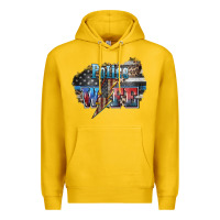 Lemon Police wife lightning bolt 4th of july Premium Hoodie - HowdyJamesFarm