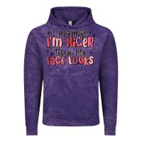 Cloud Purple i promise i'm nicer than my face looks Vintage Hoodie - MaliasSmallBusiness