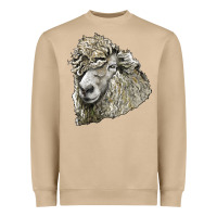 Mushroom lincoln sheep head Heavyweight Sweatshirt - LillyAllenDesigns