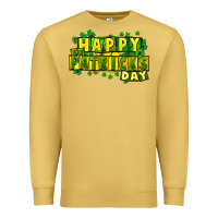 Antique Gold Happy St. Patrick's Day Premium Sweatshirt - HowdyJamesFarm