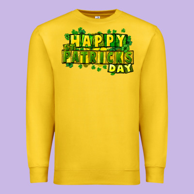 Happy St. Patrick's Day Premium Sweatshirt Designed By Howdyjamesfarm