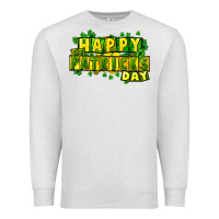 Oatmeal Heather Happy St. Patrick's Day Premium Sweatshirt - HowdyJamesFarm
