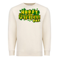 Sandshell Happy St. Patrick's Day Premium Sweatshirt - HowdyJamesFarm