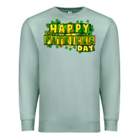 Seafoam Happy St. Patrick's Day Premium Sweatshirt - HowdyJamesFarm