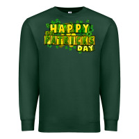 Sports Green Happy St. Patrick's Day Premium Sweatshirt - HowdyJamesFarm