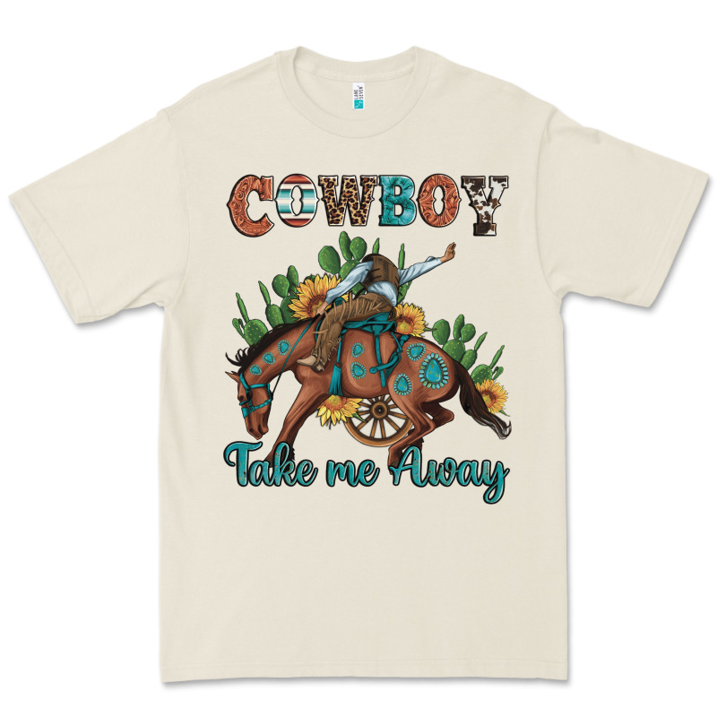 Cowboy Take Me Away Rodeo Premium Tee by Artiststas | Teevron