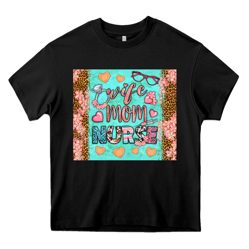 Wife Mom Nurse Tumbler Heavy Core Tee by BundleAndBundleShop | Teevron