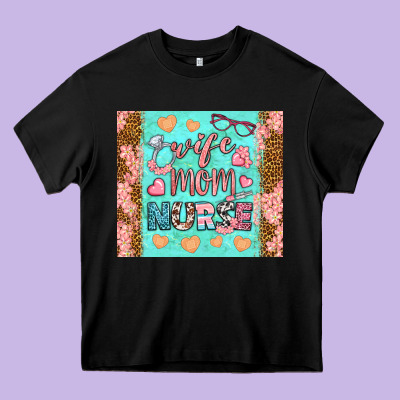 Wife Mom Nurse Tumbler Heavy Core Tee Designed By Bundleandbundleshop
