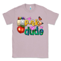 Lilac pre k school pencil dude Classic Tee - NancyCooperArtShop
