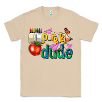 Mushroom pre k school pencil dude Classic Tee - NancyCooperArtShop