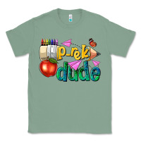 Sage pre k school pencil dude Classic Tee - NancyCooperArtShop