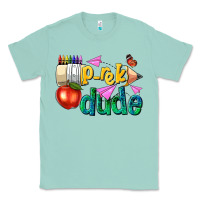 Pre K School Pencil Dude Classic Tee | Teevron