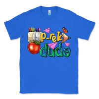 True Royal pre k school pencil dude Classic Tee - NancyCooperArtShop
