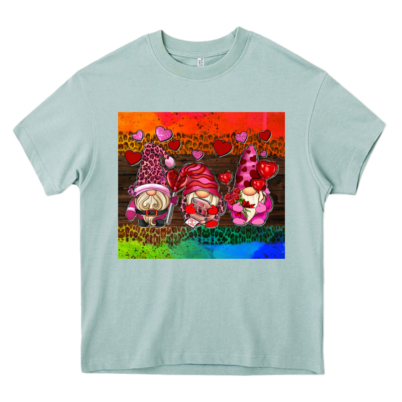 Valentines Day Gnome Heavy Core Tee by AdoDesignShop | Teevron