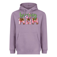 Lavender Happy Easter Bunny Mom Heavyweight Hoodie - CowGirlArtShop