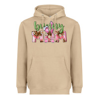 Mushroom Happy Easter Bunny Mom Heavyweight Hoodie - CowGirlArtShop