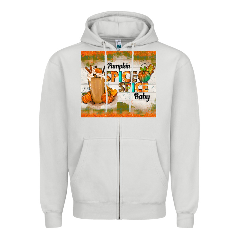 Pumpkin Spice Spice Baby Zipper Hoodie by TumblerDesignByShophia | Teevron