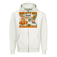 Oatmeal Heather pumpkin spice spice baby Zipper Hoodie - TumblerDesignByShophia