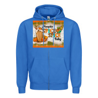 True Royal pumpkin spice spice baby Zipper Hoodie - TumblerDesignByShophia