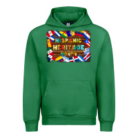 Emerald hispanic heritage flags Urban Hoodie - BundleAndBundleShop