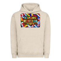Pigment French Oak hispanic heritage flags Urban Hoodie - BundleAndBundleShop
